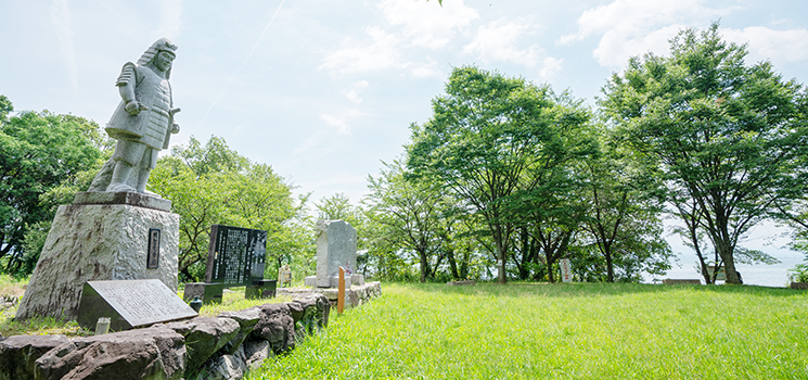戦国観光の“本陣”滋賀−おごと温泉拠点に浪漫に浸る
