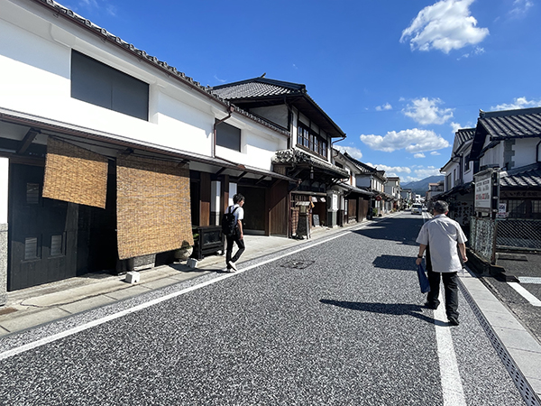 豆田町の古い町並み